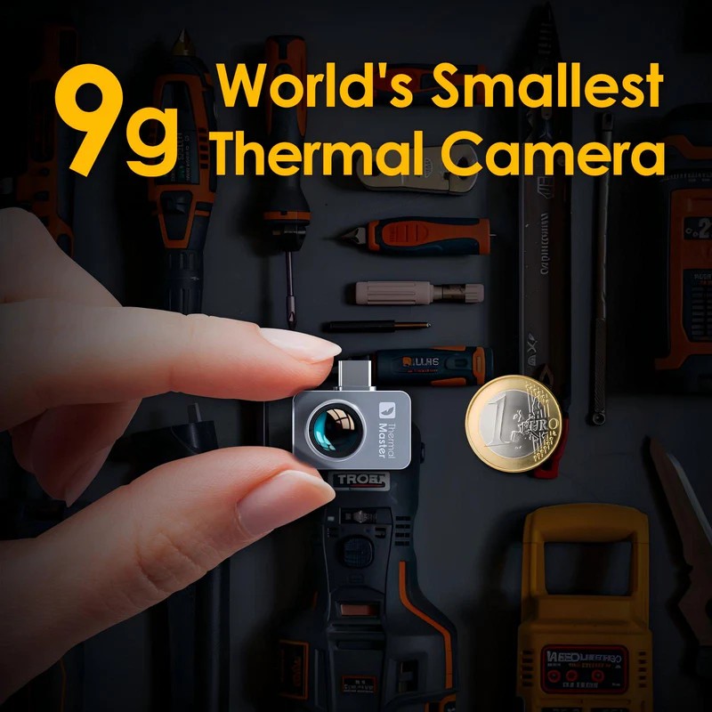 InfiRay P2 Pro Thermal Camera  - огляд і ціна Infiray P2 Pro Macro Lens
