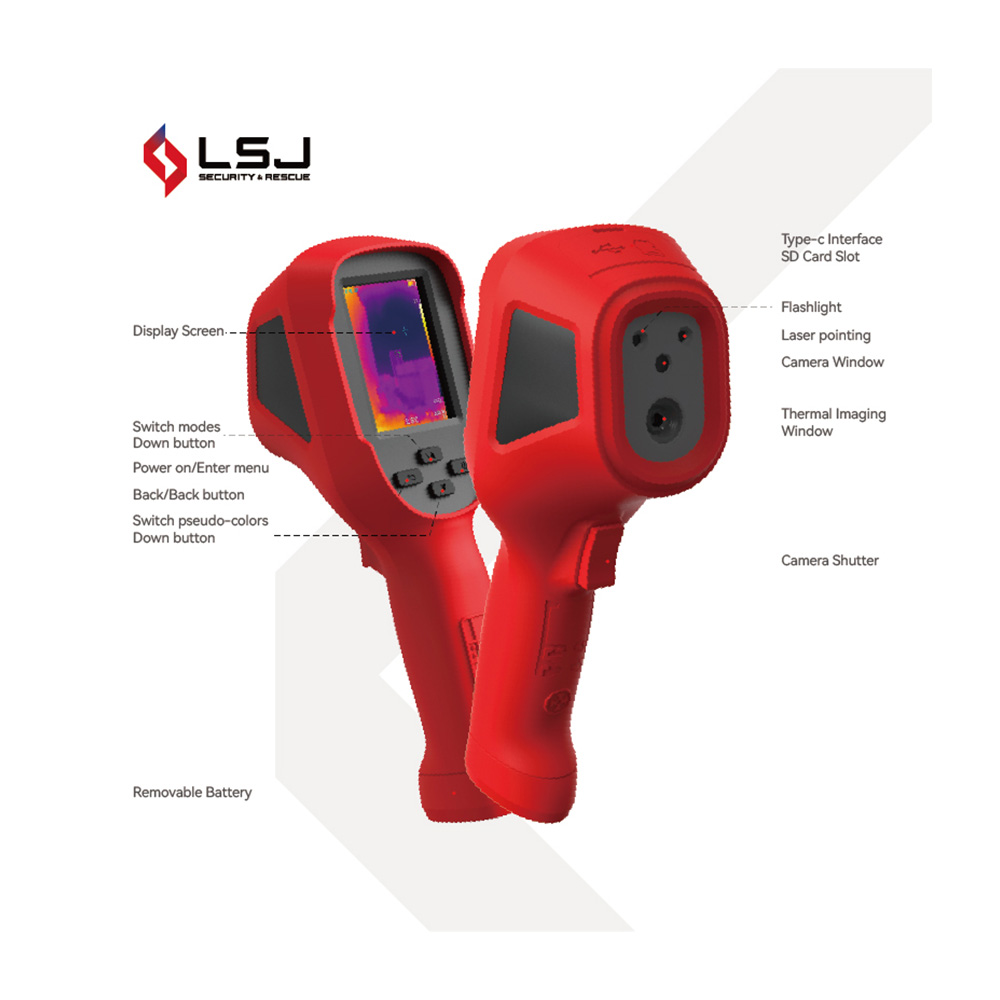 IP67 Waterproof 256x192 Handhe - огляд і ціна Thermal Imaging Camera 256X192