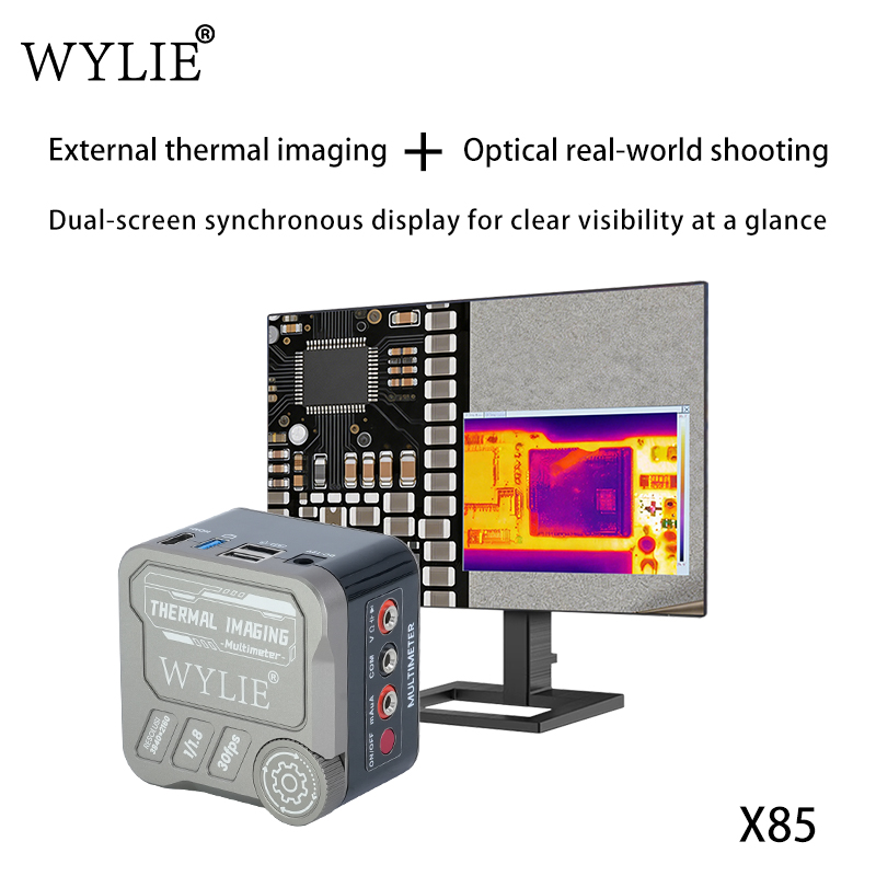 WYLIE X85 4K Industrial Micros - огляд і ціна Thermal Imager Pcb Repair