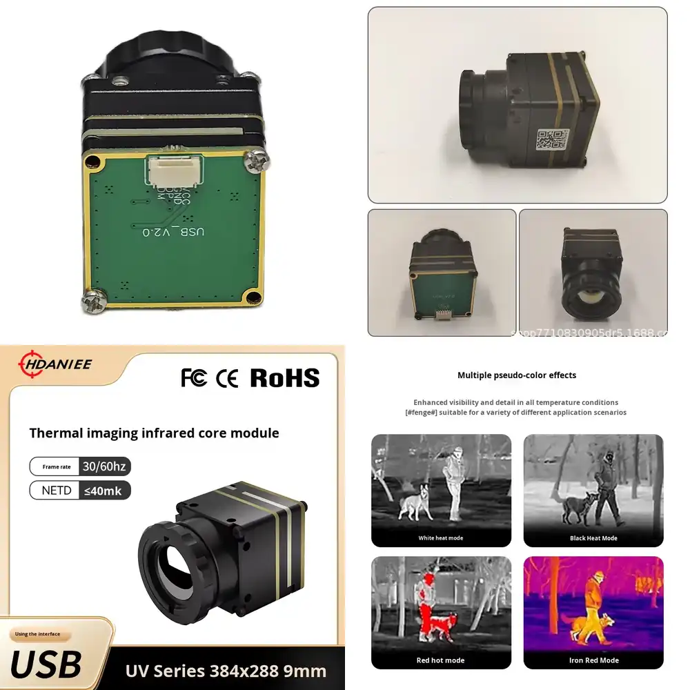 Handani FPV Thermal Imaging Mo - огляд і ціна Thermal Module 640X512 Core