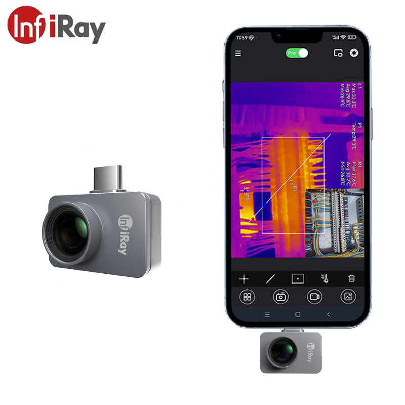 Infiray P2 PRO 256x192 Thermal - огляд і ціна Infiray P2 Pro Macro Lens